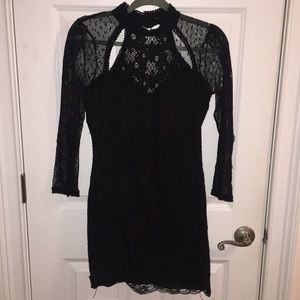 Lace Black Free People Dress!